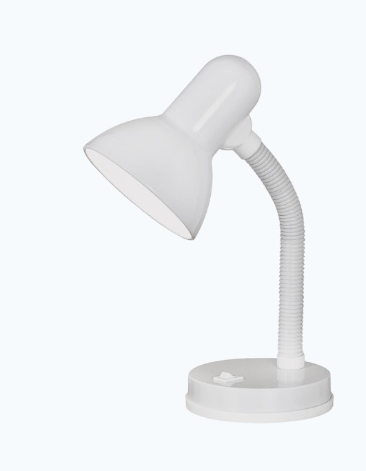 Bureaulamp Wit Basic 9229