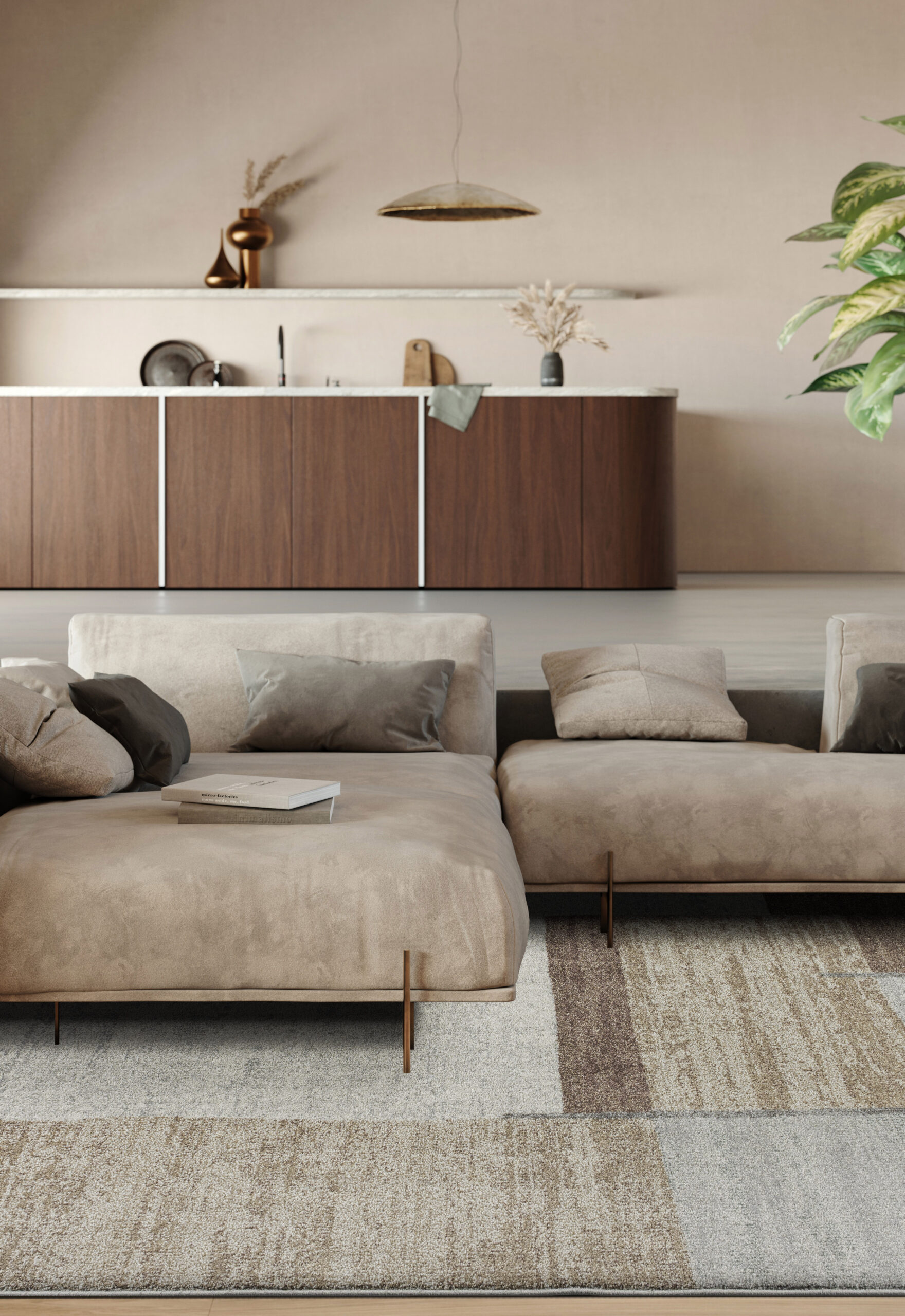 Tapijt Lelie Tre401 Multi